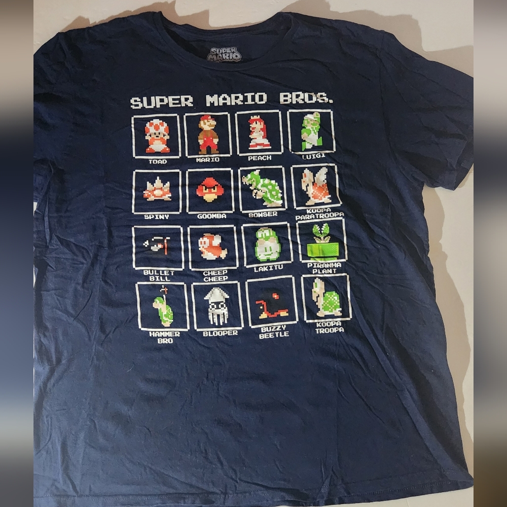 Super mario bros shirt